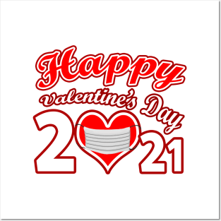 Happy Valentine's Day 2021 Posters and Art